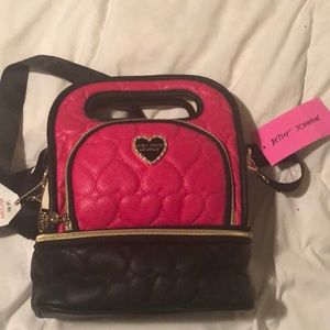 Band new Betsy Johnson insulated lunch tote